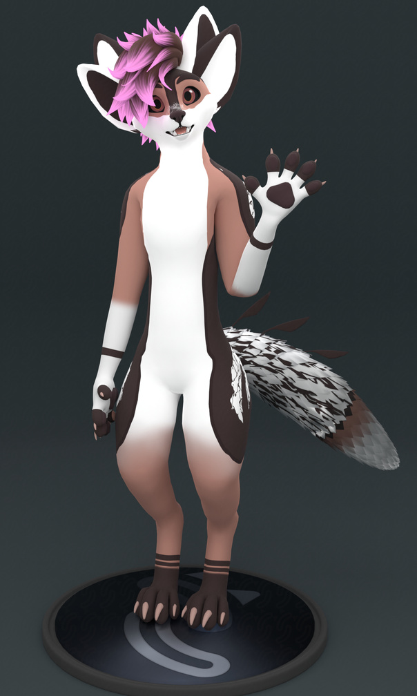 A complex texture for the Fennix model