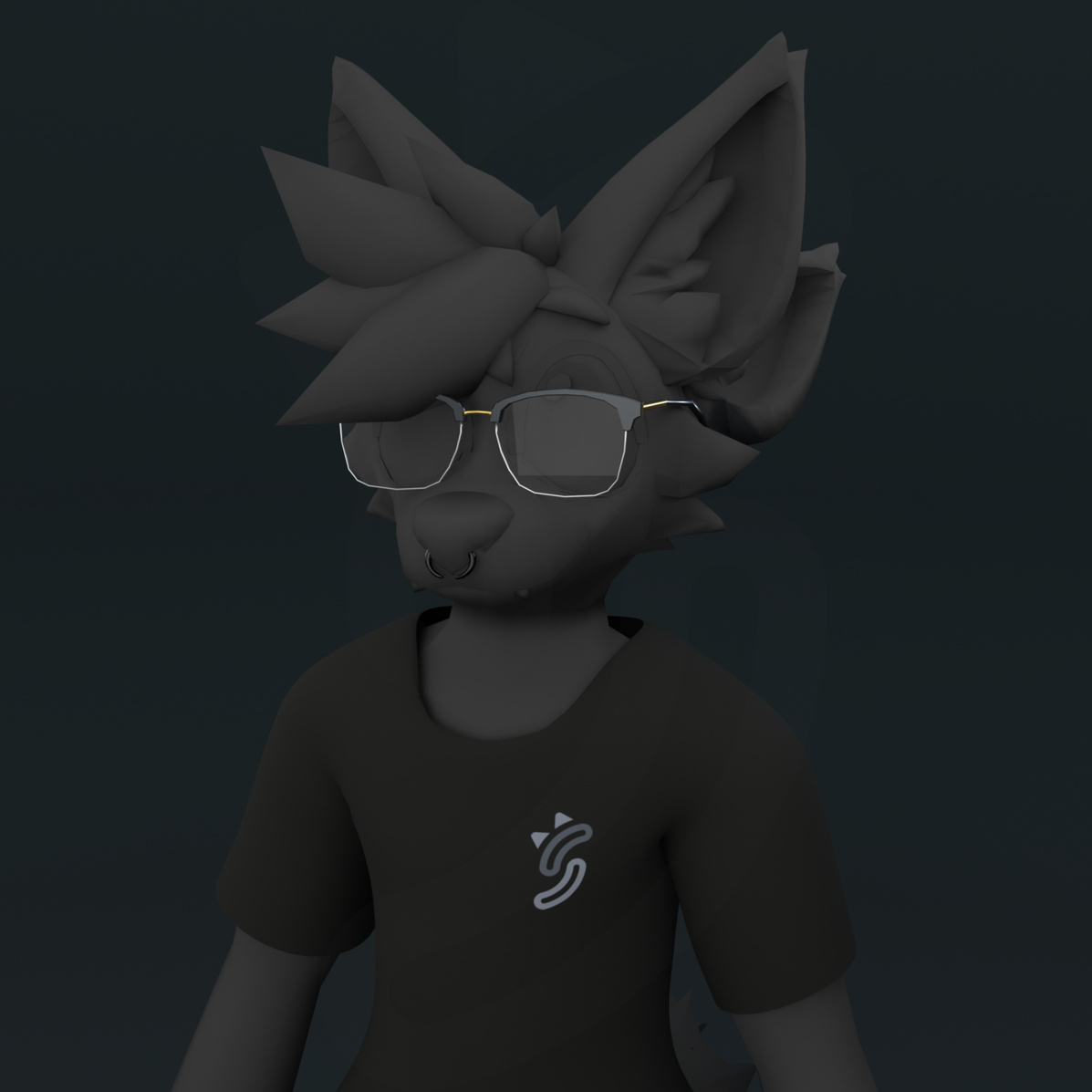 Custom shirt/glasses/piercing for the renou base