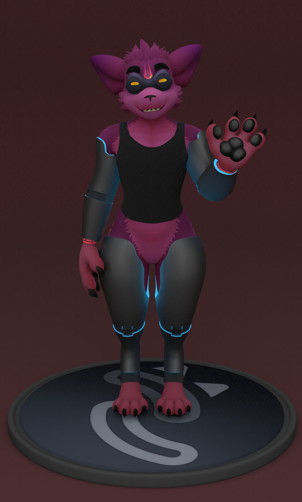 A set of arm/leg warmers for the Toastador Gremlin base