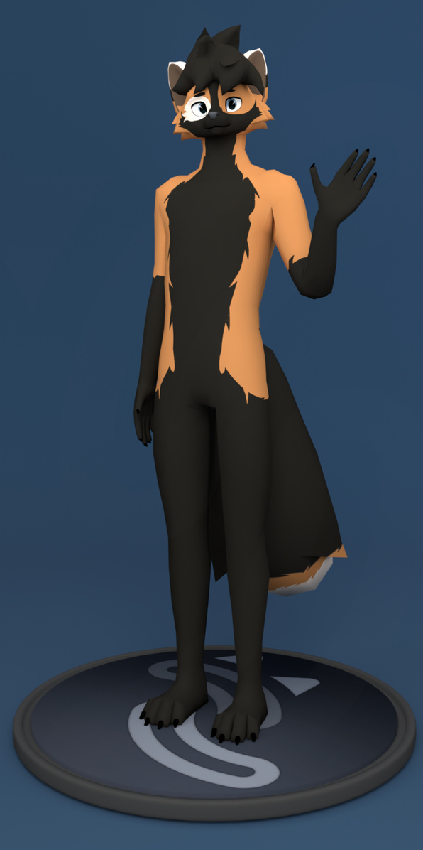 A simple texture for the vrcfox model